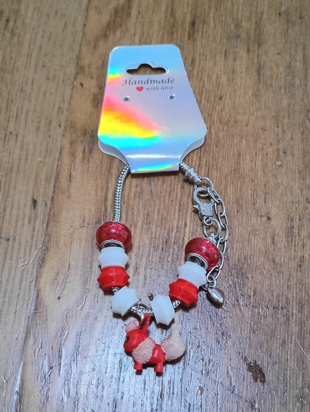Pokemon Flareon Eeveelution Bracelet